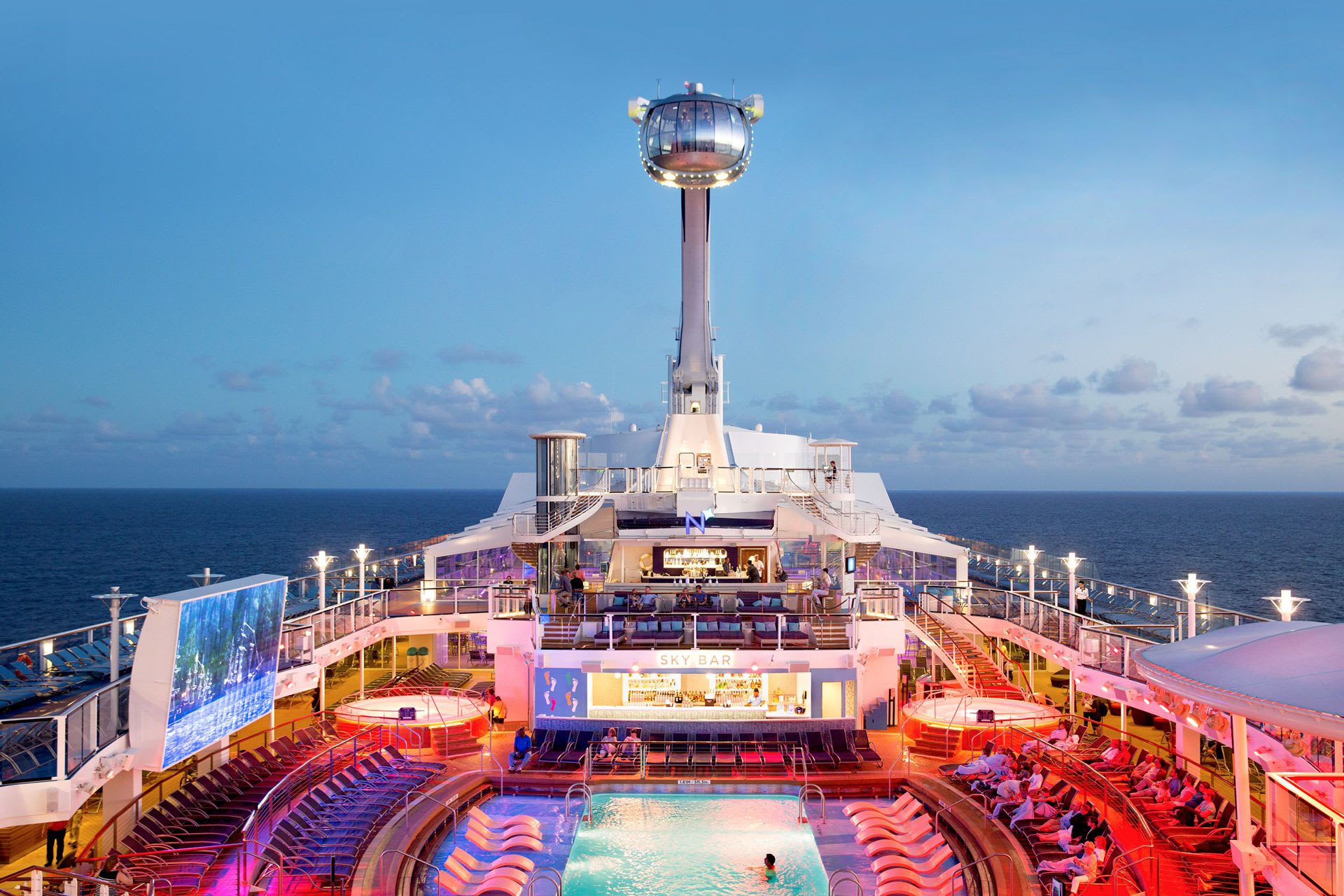Quantum Of The Seas Pool Deck North Star Pool Deck & North Star on Quantum of the Seas