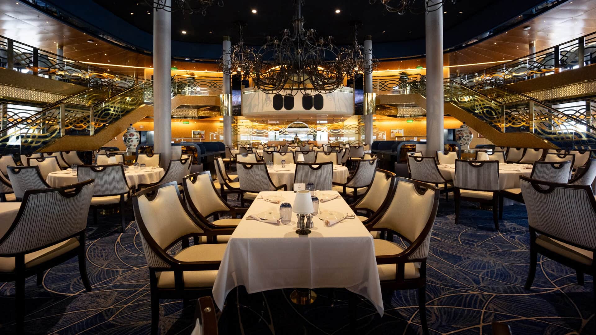 Main Dining Room & Club Orange on Zaandam