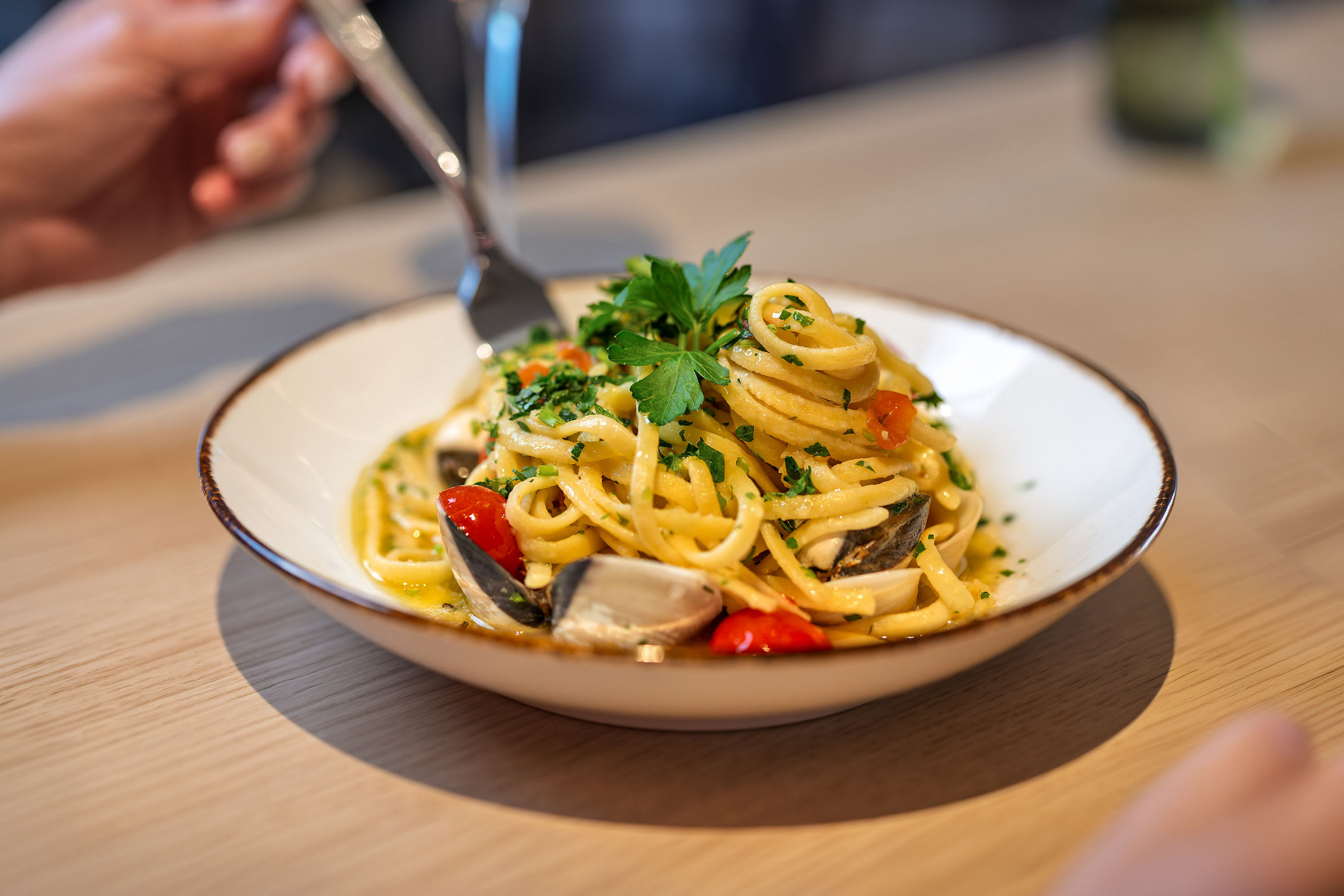Royal Caribbean Giovannis Italian Kitchen Pasta Specialty Dining on Ovation of the Seas