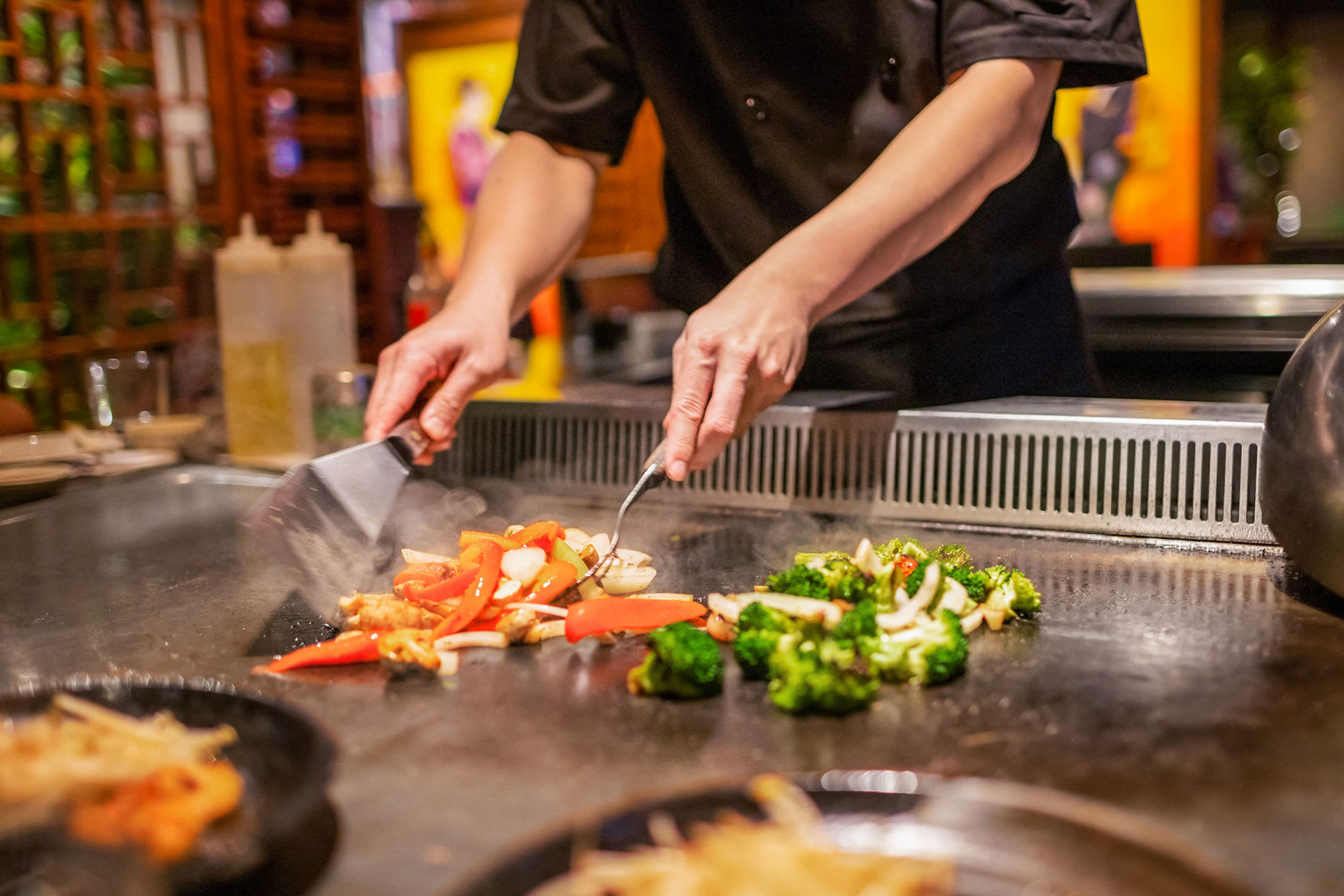 Royal Caribbean Teppanyaki Hibachi Grill Specialty Dining on Odyssey of the Seas