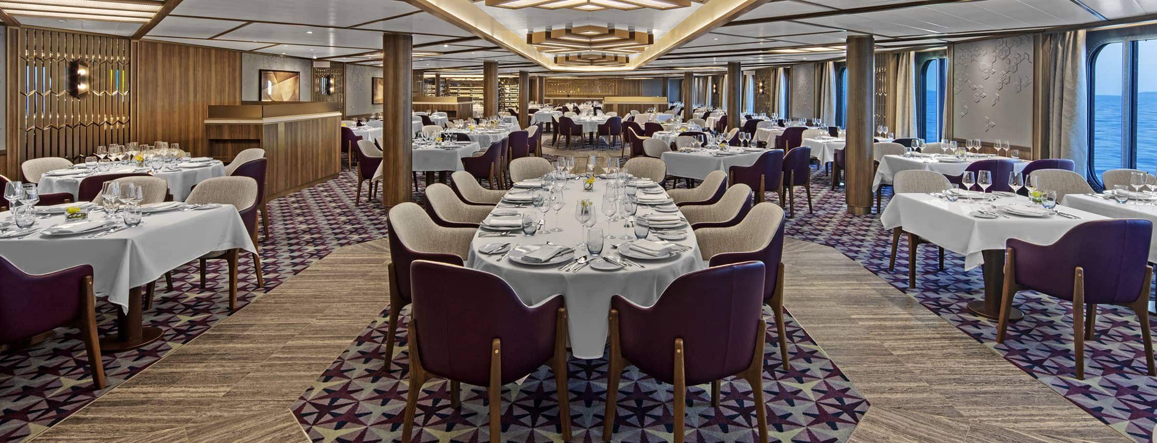 The Restaurant on Seabourn Pursuit