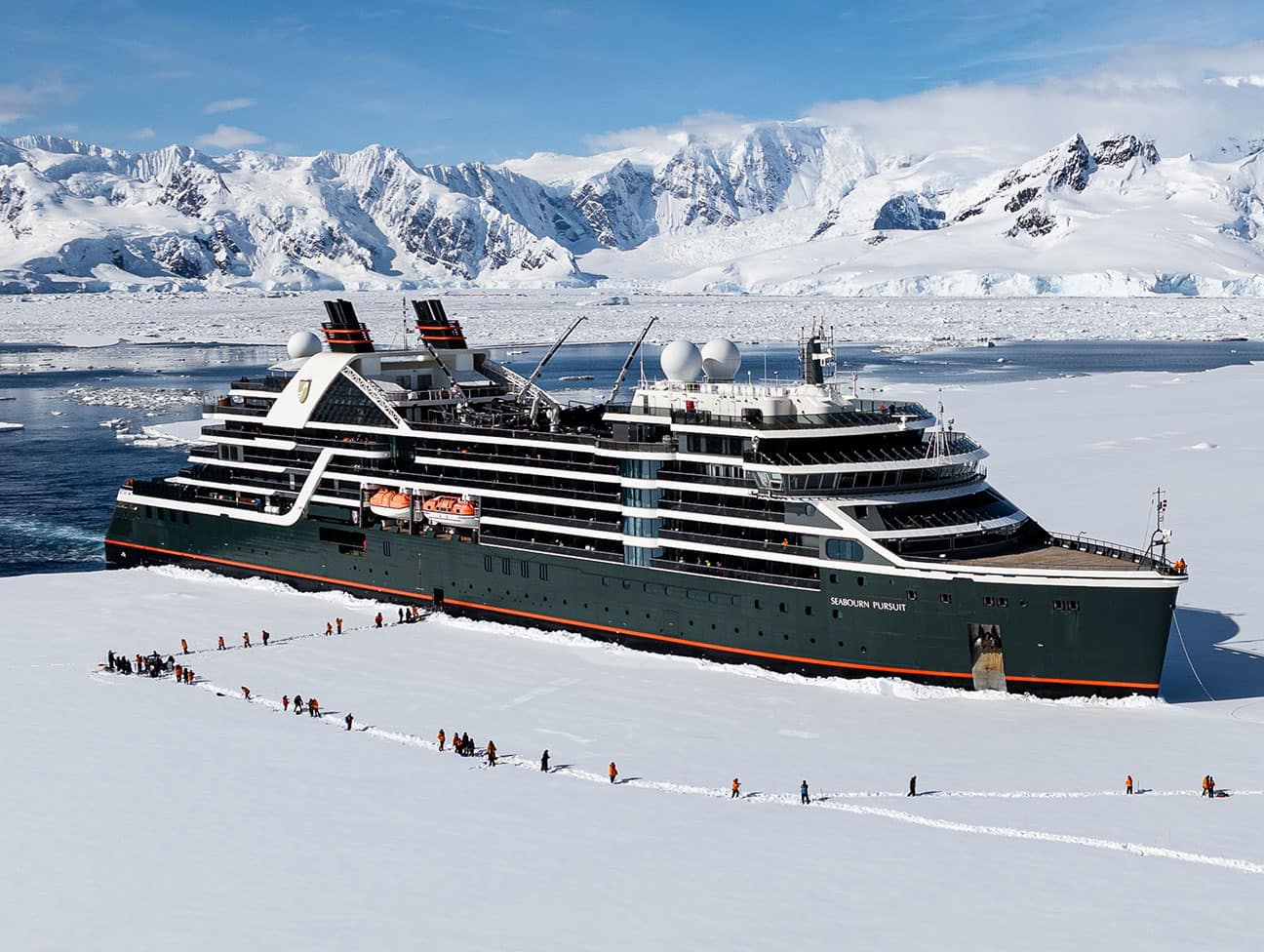 Landing Zone on Seabourn Pursuit