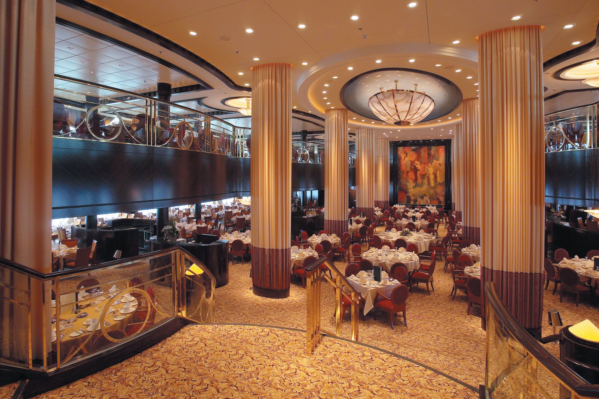 Centrum & Main Dining Room on Serenade of the Seas