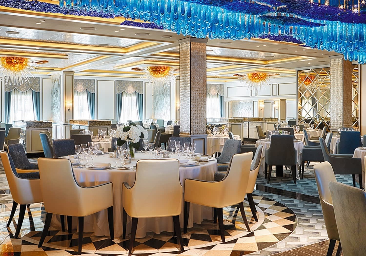 Compass Rose on Seven Seas Explorer