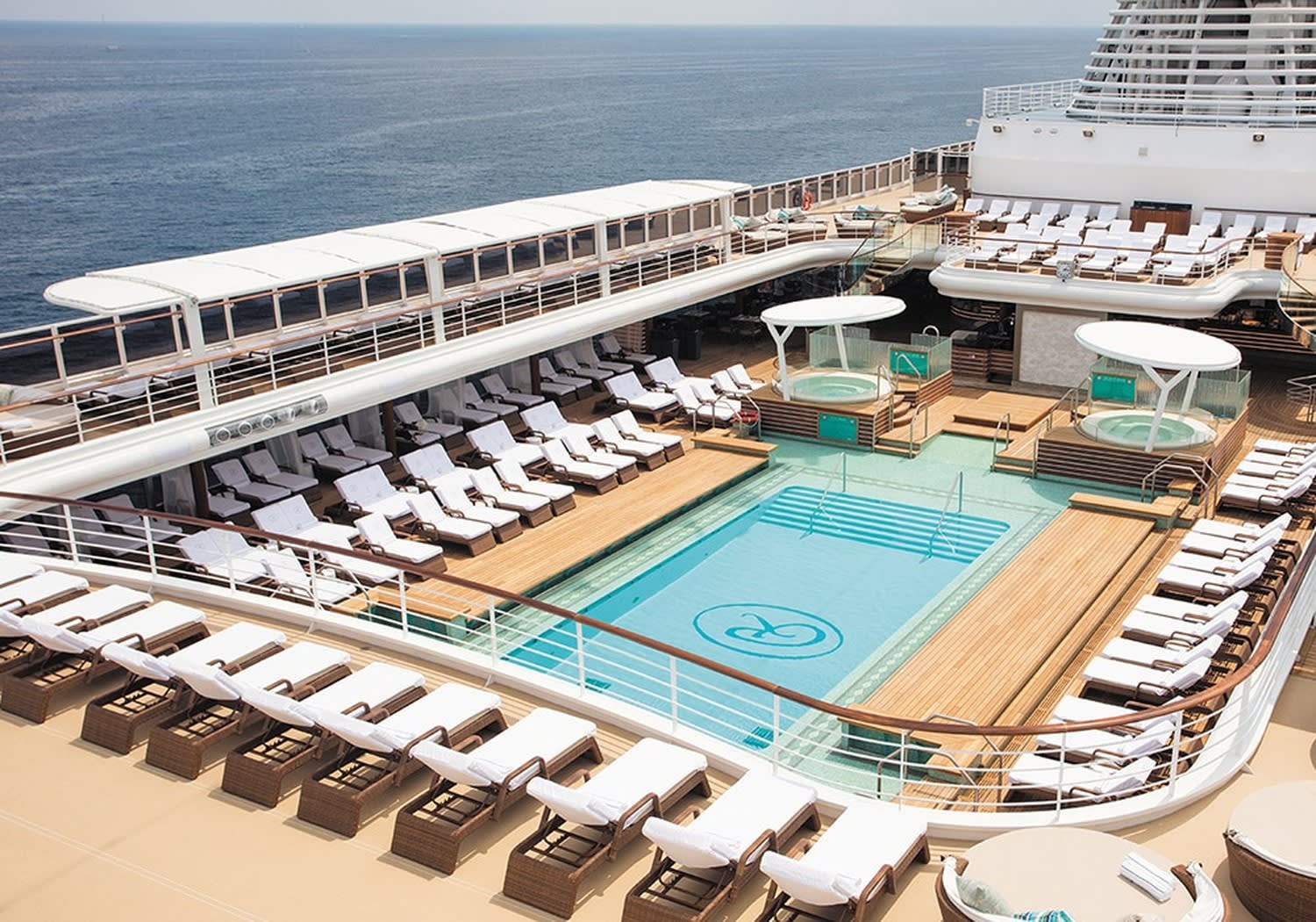 Pool Deck & Pool Grill on Seven Seas Explorer