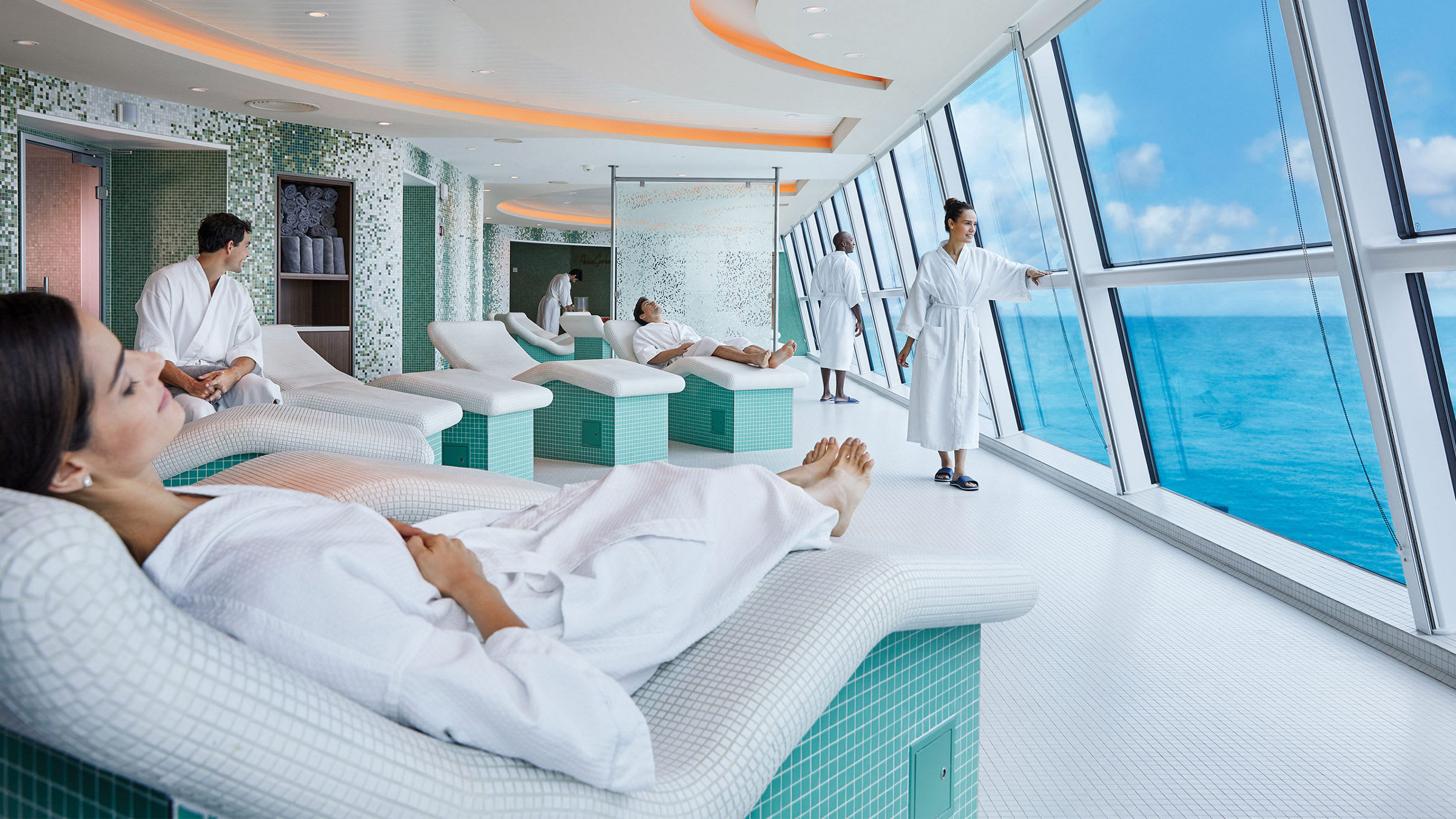 The Spa & Persian Garden on Celebrity Solstice