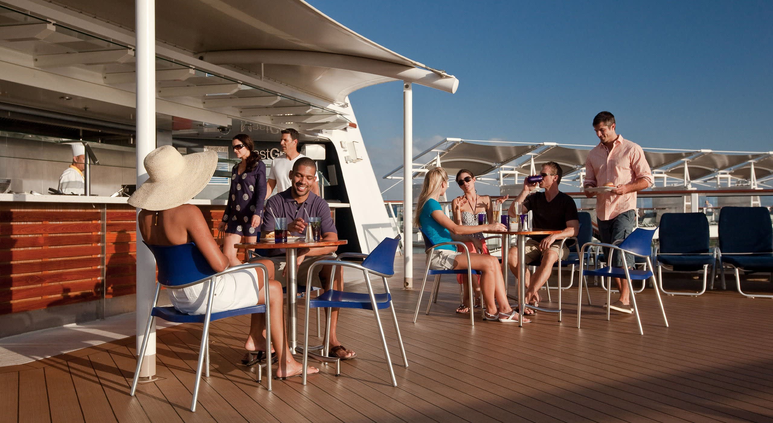 Pool Deck & Solarium on Celebrity Equinox