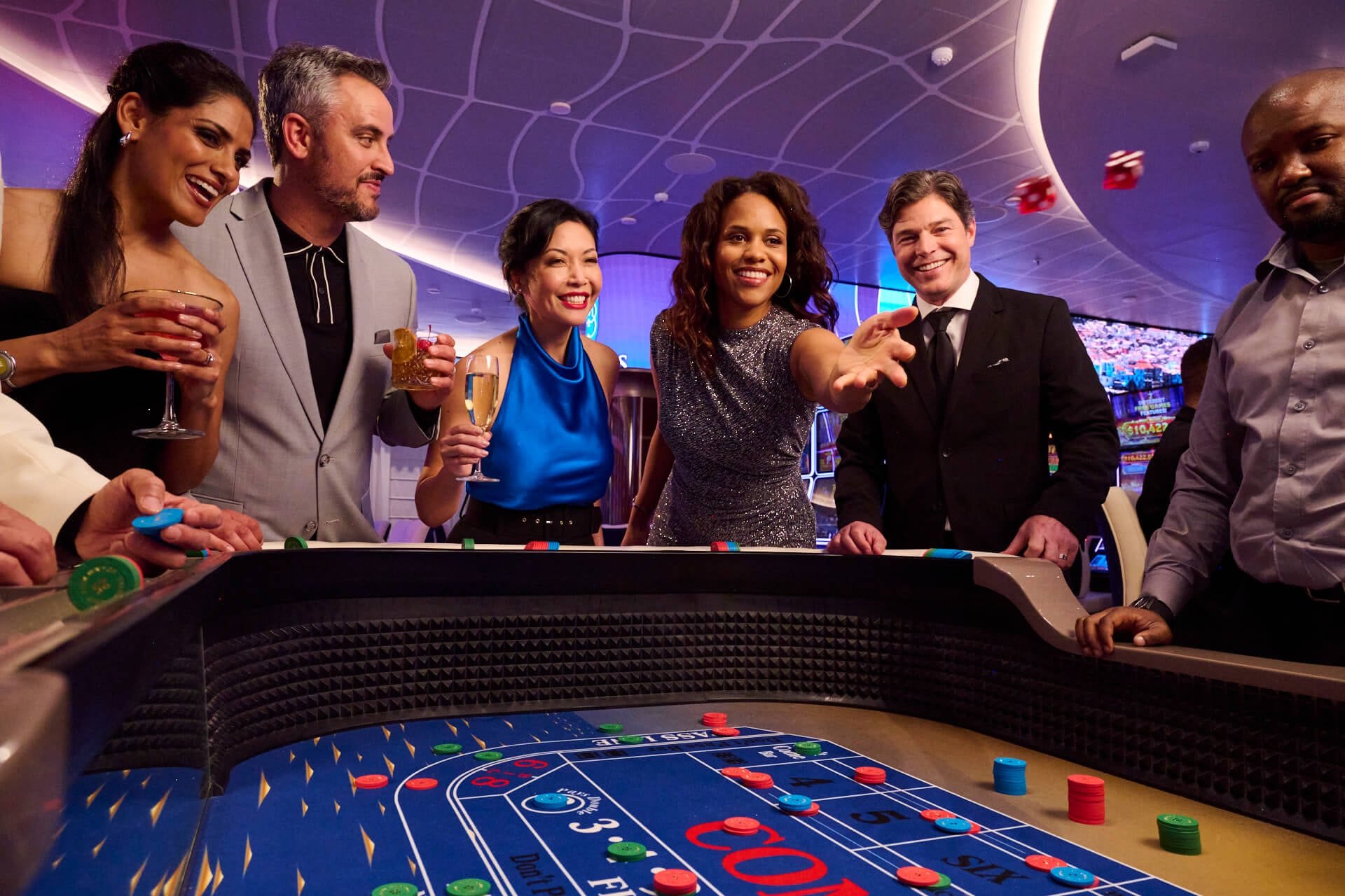 Sphere Class Princess Casino Craps The Arena & Casino on Sun Princess