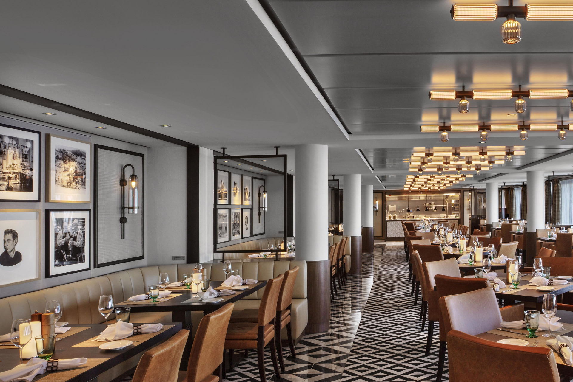 Manfredi's & The Restaurant on Viking Expedition Ships