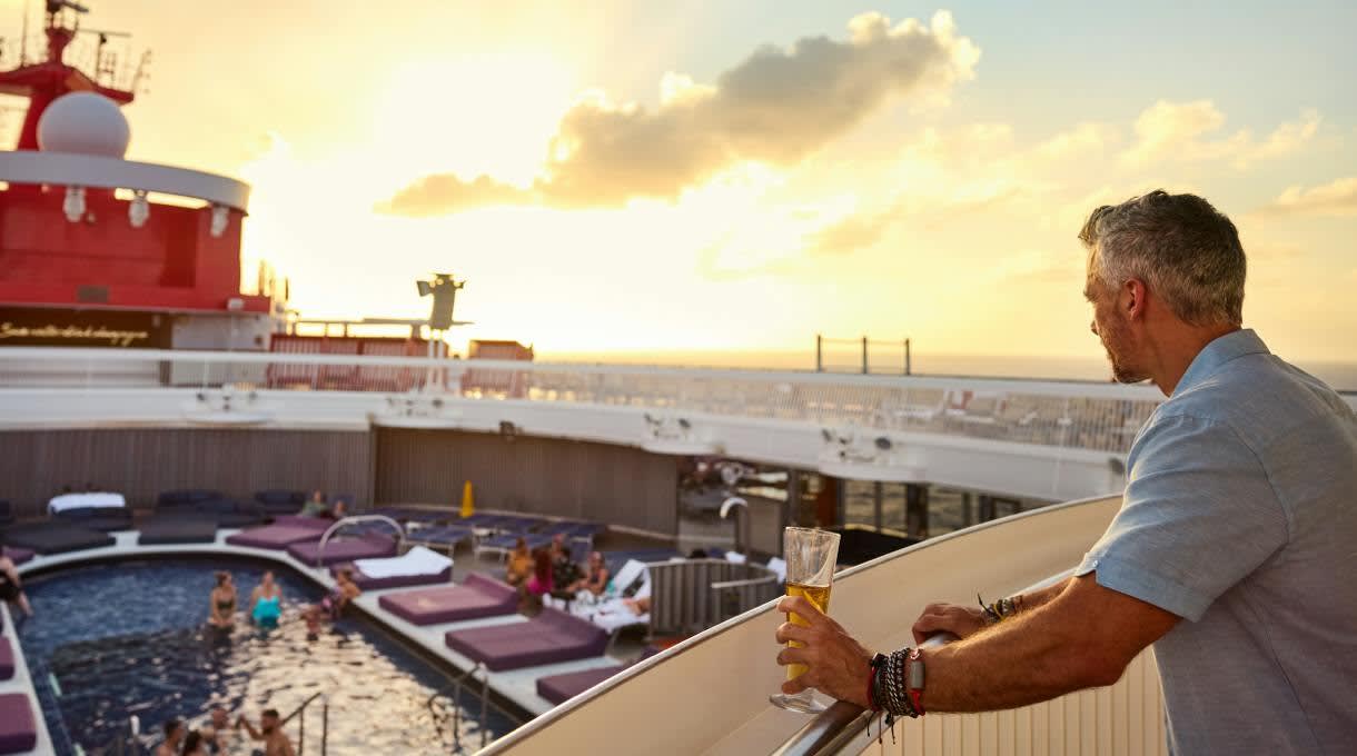 Sun Club & Main Pool on Resilient Lady