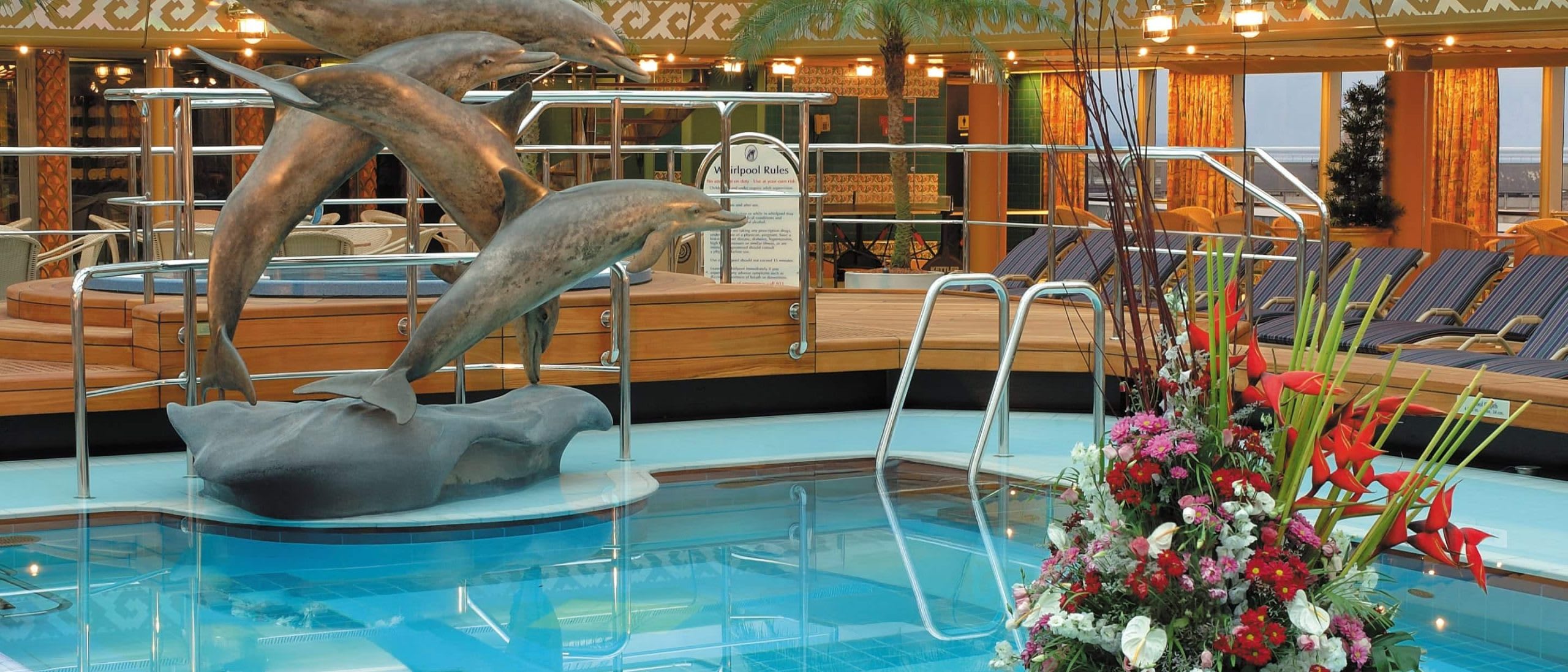 Lido Pool & Magradome on Noordam