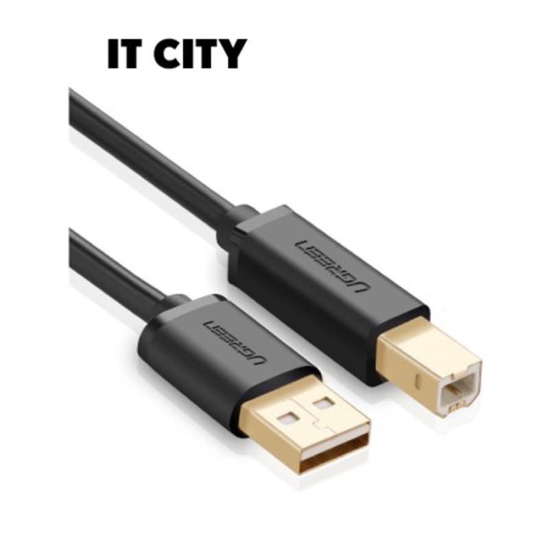 lækage Sygeplejeskole Tæller insekter UGREEN USB 2.0 AM to BM Print Cable 3M (10351)