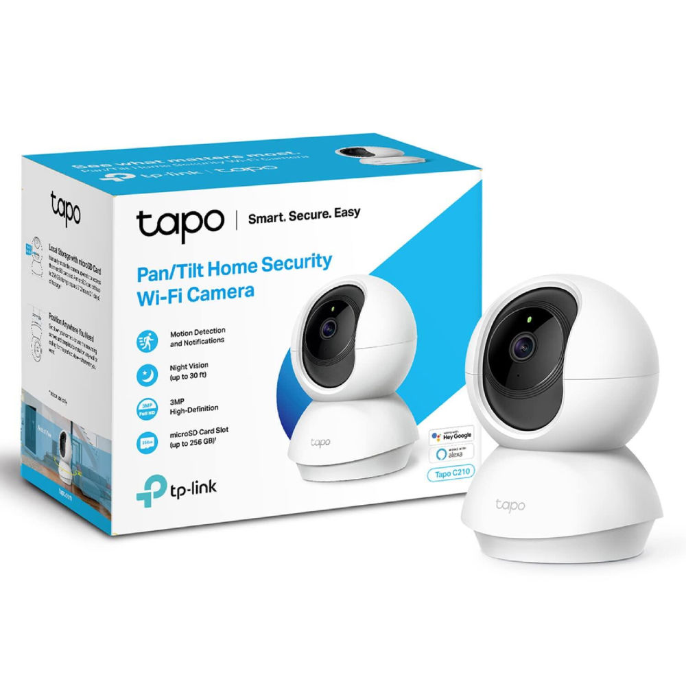 TP-Link Tapo C210 Wi-Fi Camera - 3M Pixel (2Y)