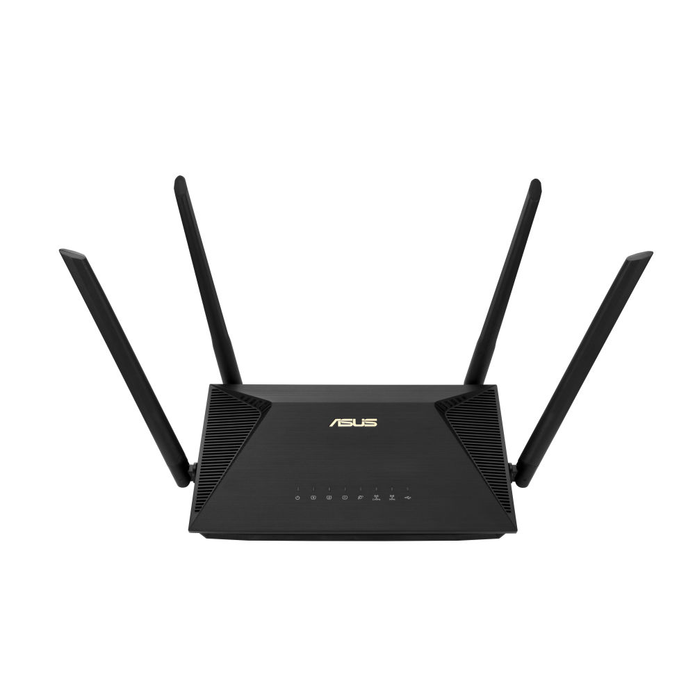 ASUS RT-AX3000 Dual Band WiFi 6 Extendable Router, Subscription-Free  Network Security & RT-AX1800S Dual Band WiFi 6 Extendable Router