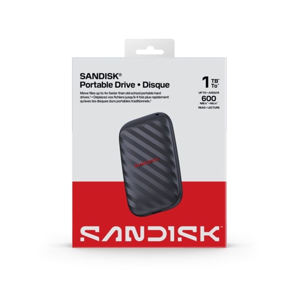 SANDISK SDSSD E10 Portable SSD 1TB
