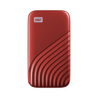 ฮาร์ดดิสก์ WD MY PASSPORT SSD TYPE-C,USB3.0 1TB/Red Harddisk