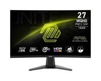 จอคอม MSI Gaming Monitor Curved MAG 27CQ6F - 27" Monitor