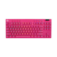 คีย์บอร์ดเกมมิ่ง LOGITECH GAMING KEYBOARD GPRO X TKL LIGHTSPEED MAGENTA TACTILE-SW Gaming Keyboard