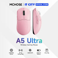 เมาส์เกมมิ่ง MCHOSE A5 ULTRA PINK Gaming Mouse