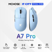 เมาส์เกมมิ่ง MCHOSE A7 PRO BLUE Gaming Mouse