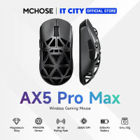 เมาส์เกมมิ่ง MCHOSE AX5 PRO MAX BLACK Gaming Mouse