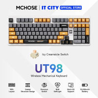 คีย์บอร์ดเกมมิ่ง MCHOSE UT98 RETRO THERAPY ICY CREAMSICLE LINEAR-SW SIZE 98% Gaming Keyboard