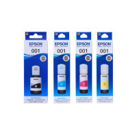  เซทหมึก Epson 001 BK / C / M / Y PACK 4 สี Ink