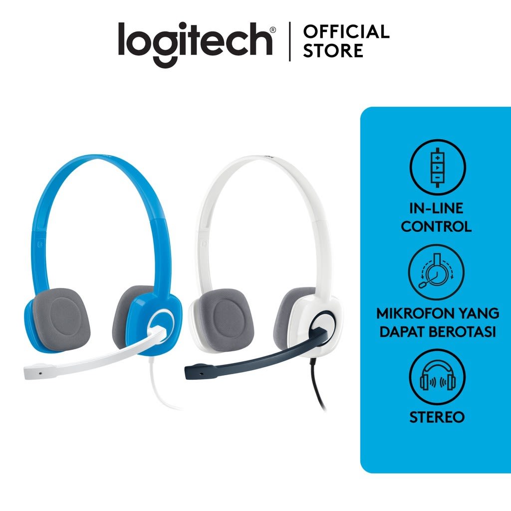 LOGITECH STEREO HEADSET H150WH