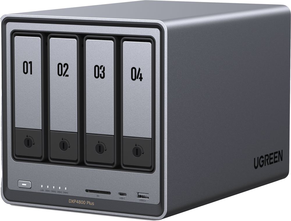 By order อุปกรณ์เก็บข้อมูล UGREEN NASync DXP4800 Plus 4-Bay