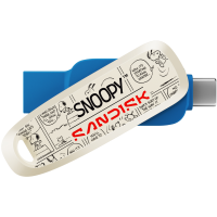 แฟลชไดร์ฟ SANDISK Snoopy Phone Drive - Limited Edition, SDDDC6 256GB, Blue