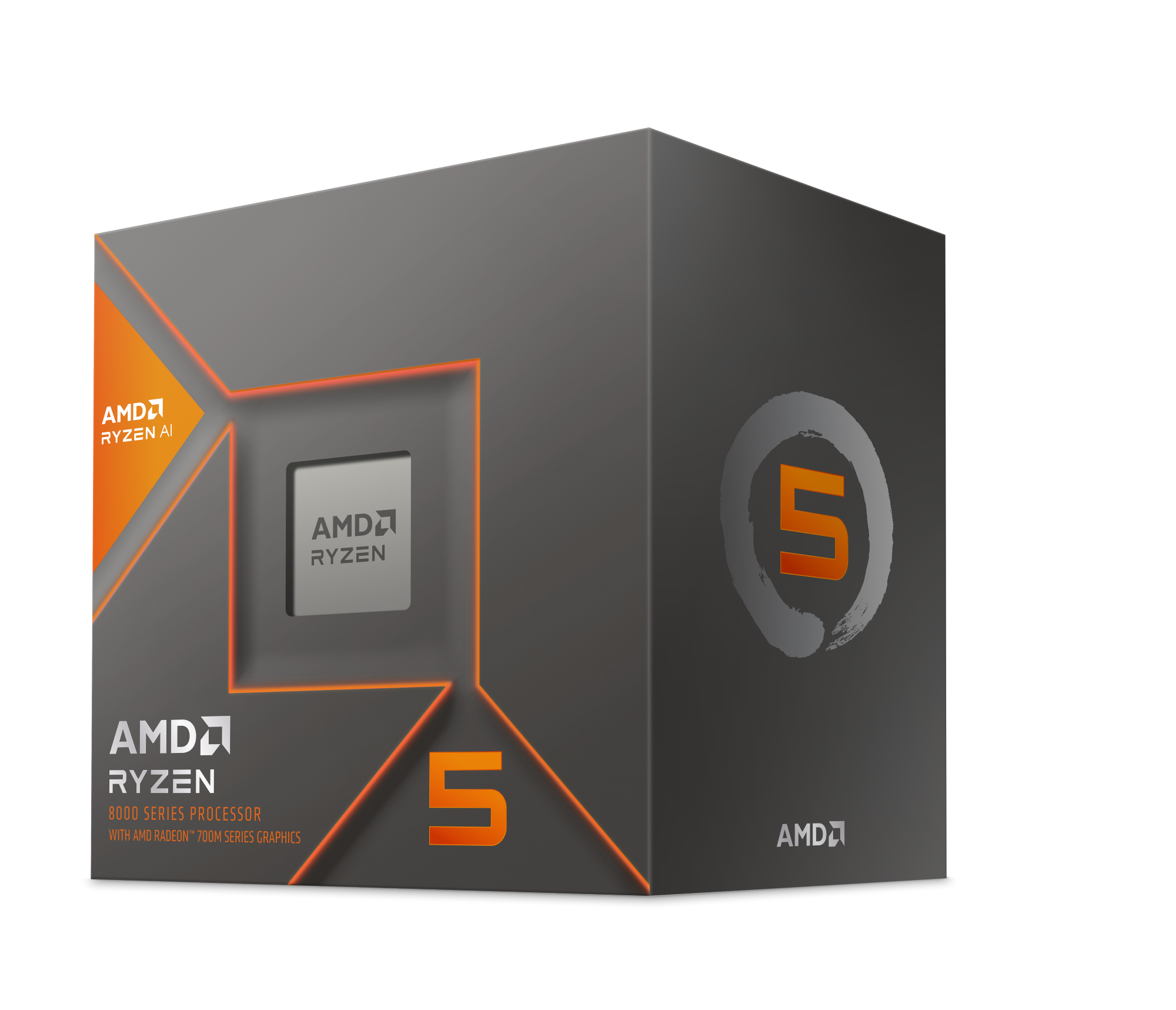 AMD RYZEN 5 AI 8600G 6Cores 12Threads AM5 3Y CPU amd-ryzen-5-ai-8600g-6cores-12threads-am5-3y-cpu
