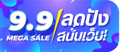 9.9 MEGA SALE | ลดปัง สนั่นเว็บ!