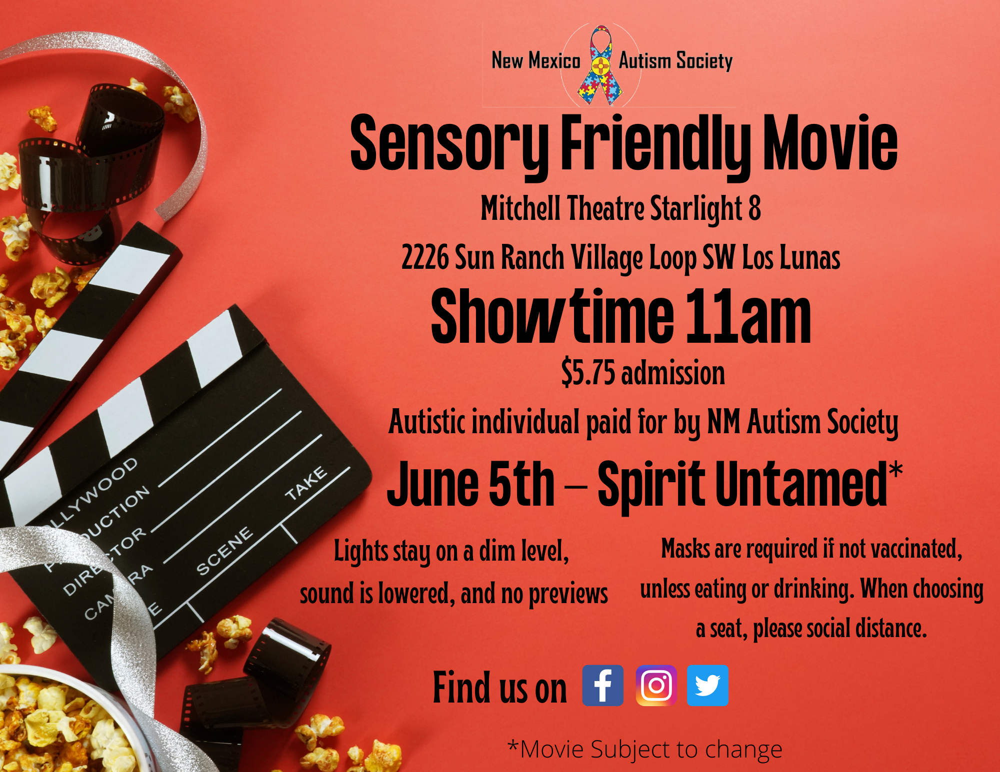 Sensory Friendly Movie - Spirit Untamed Image