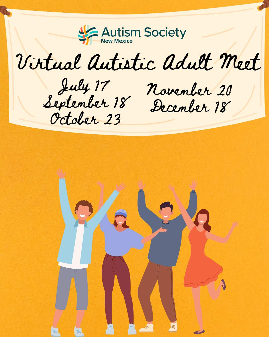 VIRTUAL: Autistic Adult Meet Image