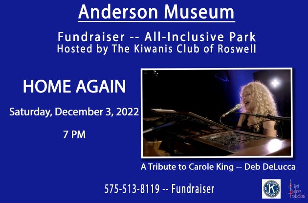 ROSWELL - Kiwanis Club Fundraiser for Horizon Park - Carole King Tribute Image