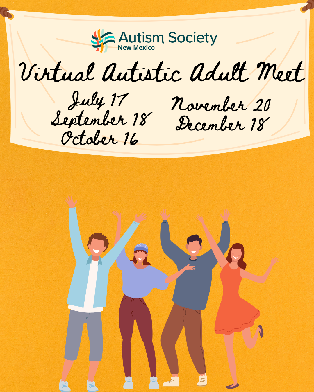 VIRTUAL: Autistic Adult Meet Image