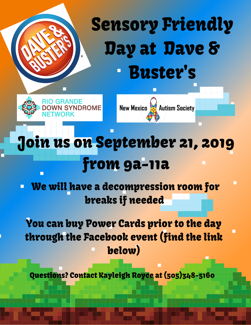 Sensory Friendly Day at Dave and Busters Image