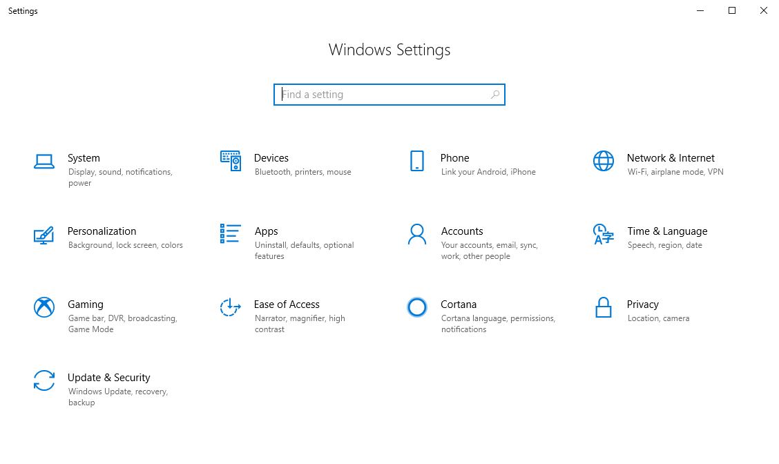 Reset Windows 10