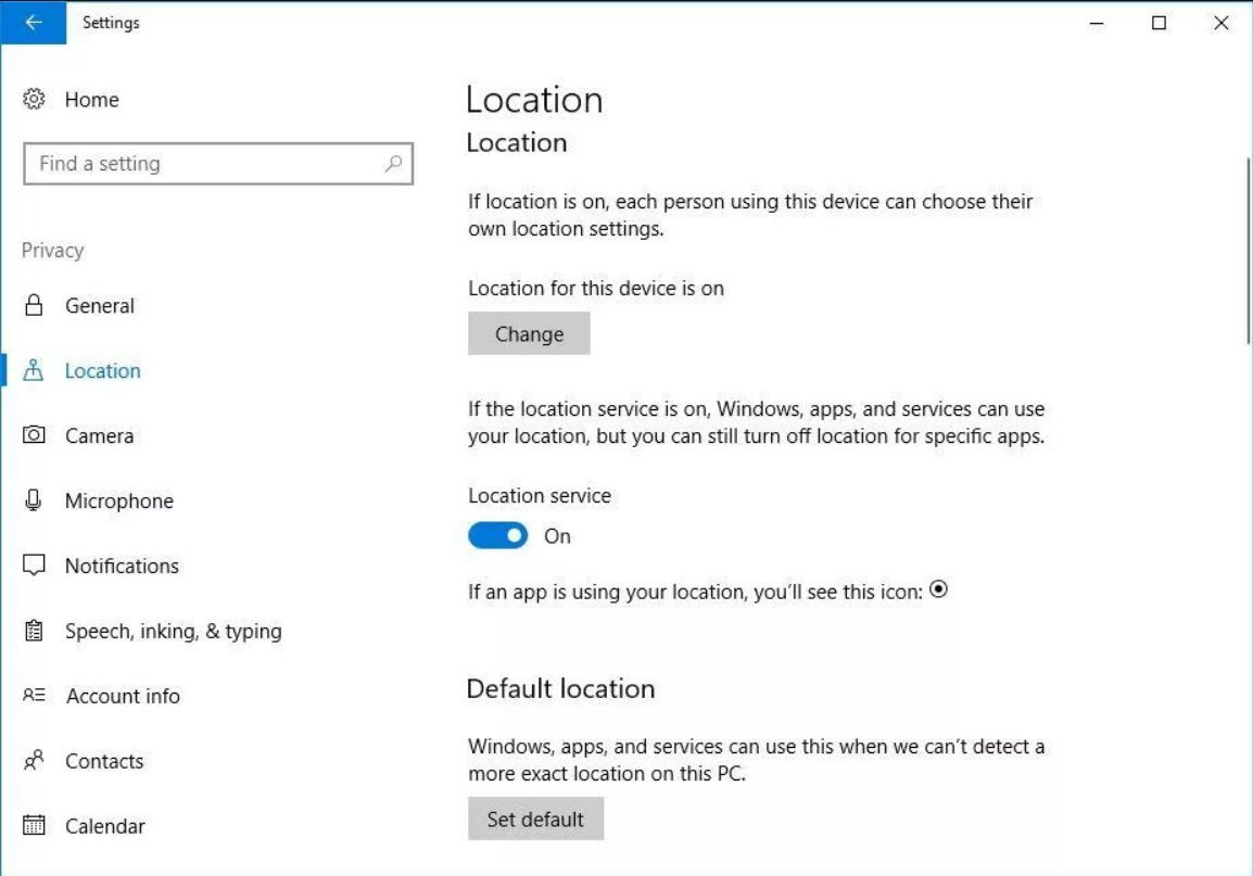 location service