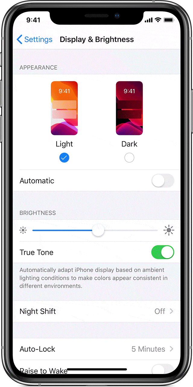 Enable Dark Mode