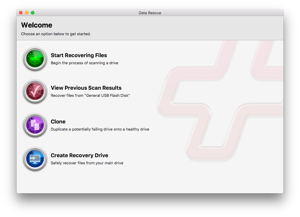 Data Rescue 5 for Mac