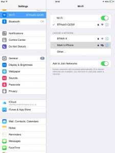 hotspot iphone