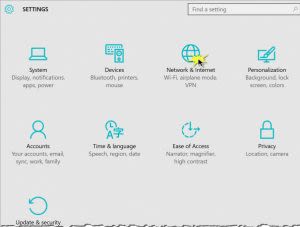 Windows 10 Settings App