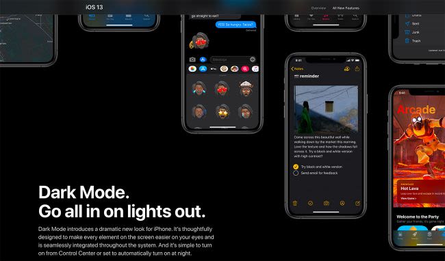 dark mode Instagram iOS