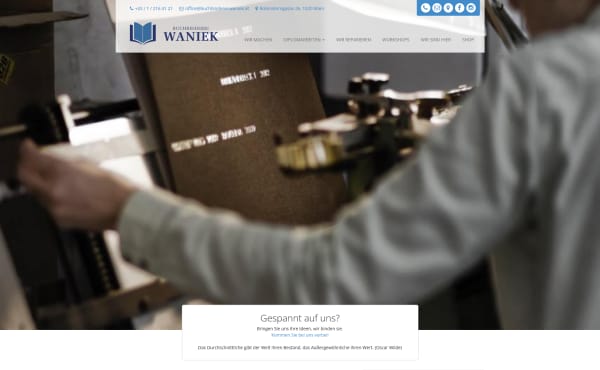 Buchbinderei Waniek