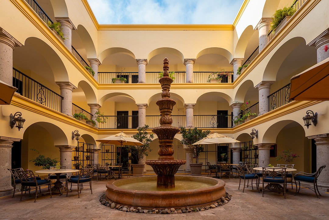 Patio central Estrella del Mar