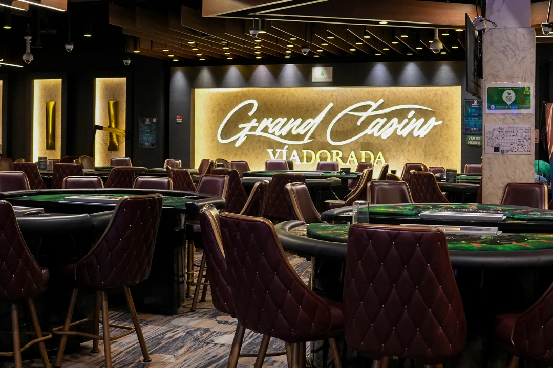 Área de juego en vivo del casino