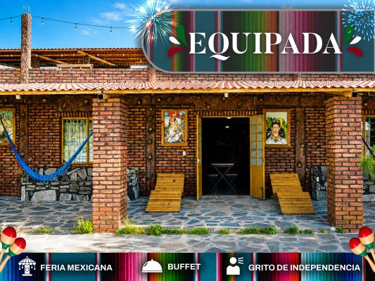 Cabaña Grupal Equipada para 24 Personas
