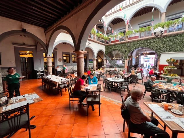 Restaurante La Llave en Hotel Hidalgo