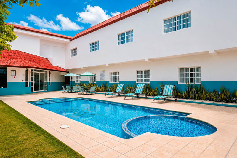 Alberca Hotel Ocean View Campeche